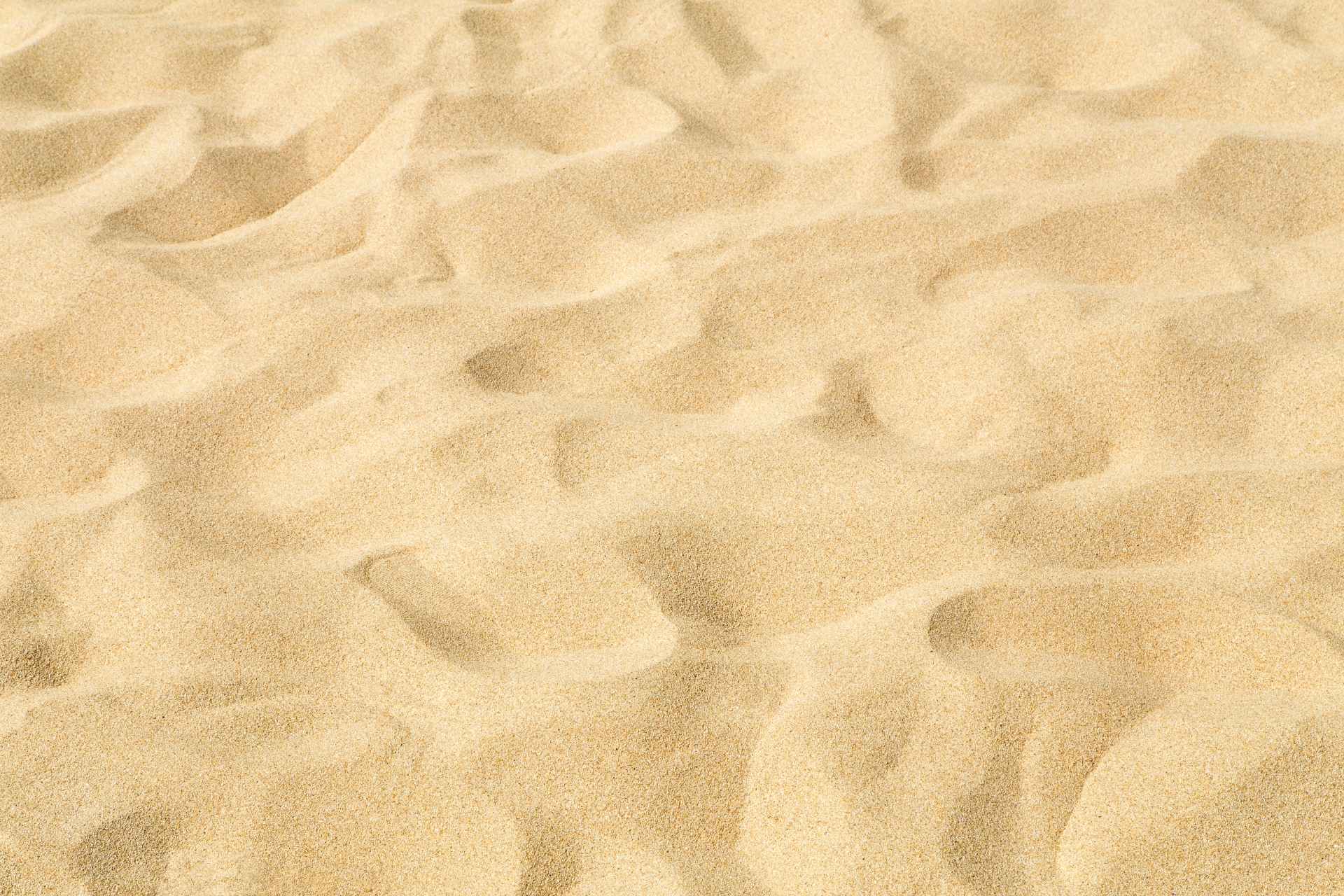 Vaaleaa hienoa hiekkaa